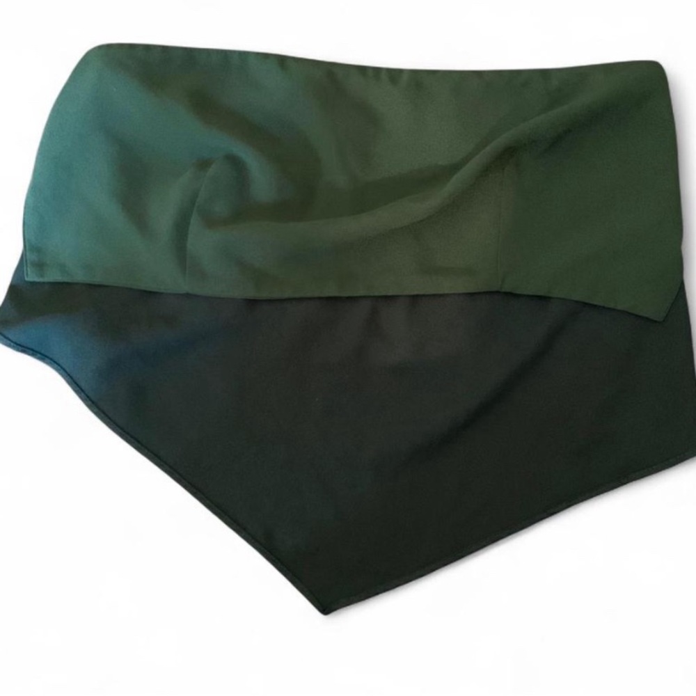 Elegant Green Women's Crop Top